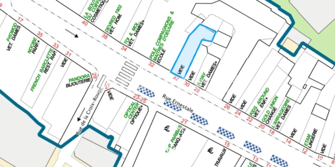 Locaux commerciaux - Location - ARRAS - 62000 - 136.6-136.6 - 7894681
