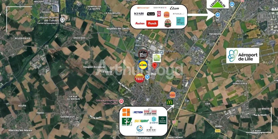 Bureaux - Vente - SECLIN - 59113 - 1892-1892 - 7898589