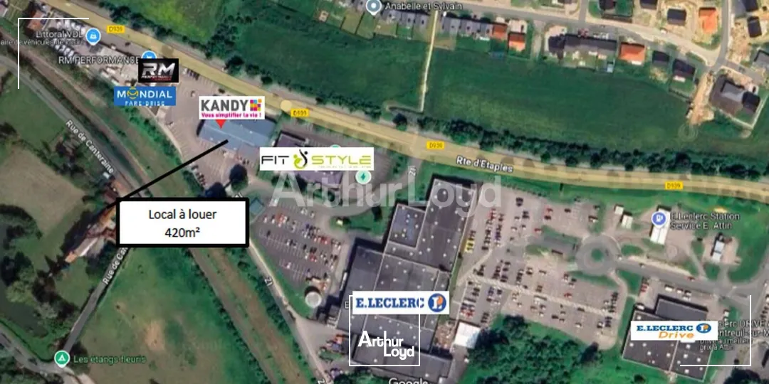 Locaux commerciaux - Location - ATTIN - 62170 - 420-420 - 7904626