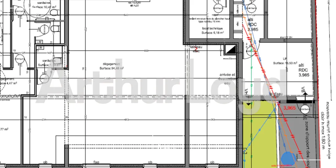 Bureaux - Location - OUISTREHAM - 14150 - 96.26-96.26 - 7905841
