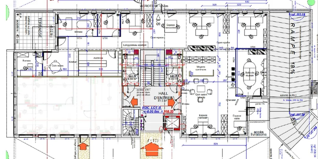 Bureaux - Location - SAINT PRIEST - 69800 - 100-1249.24 - 7913340