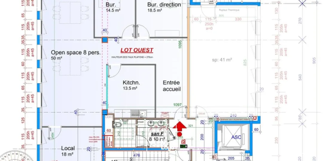 Bureaux - Location - SAINT PRIEST - 69800 - 100-1249.24 - 7913341