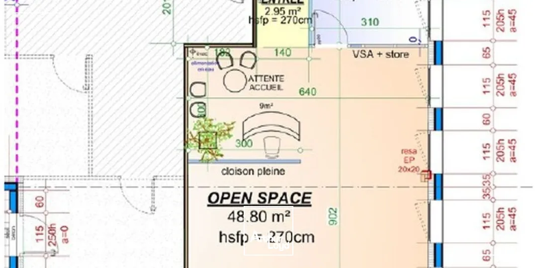 Bureaux - Location - SAINT PRIEST - 69800 - 100-1249.24 - 7913342