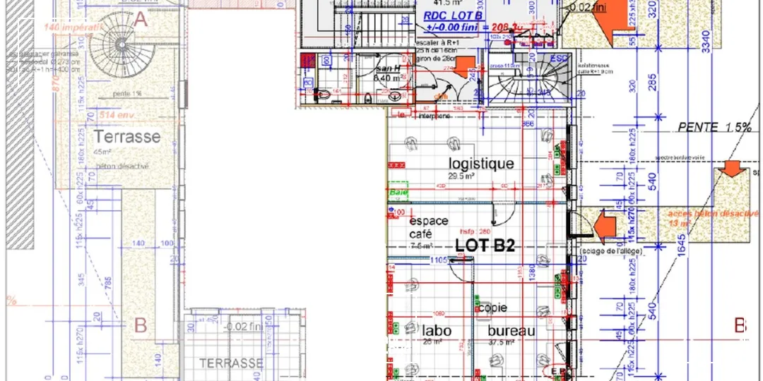 Bureaux - Location - SAINT PRIEST - 69800 - 100-1249.24 - 7913343