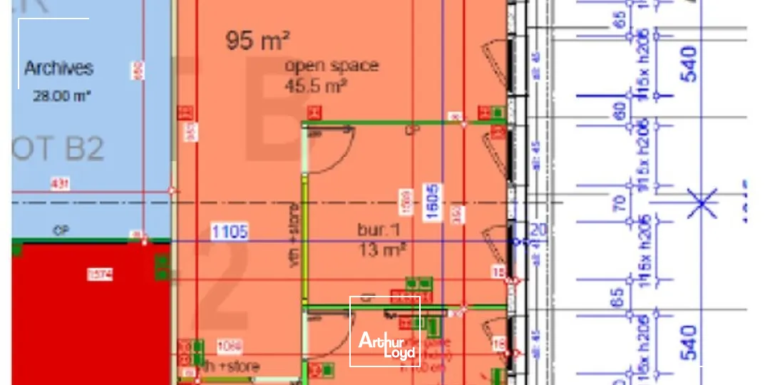 Bureaux - Location - SAINT PRIEST - 69800 - 100-1249.24 - 7913344