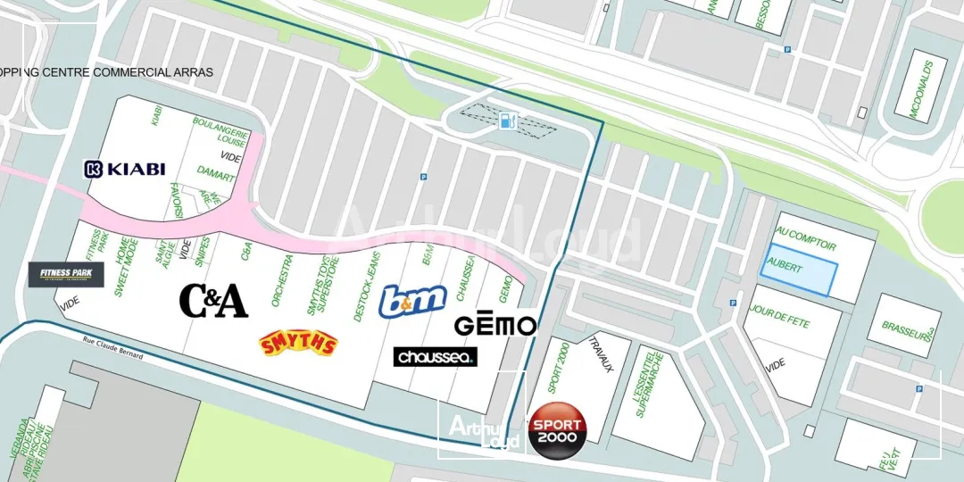 Locaux commerciaux - Location - ARRAS - 62000 - 529-529 - 7916865
