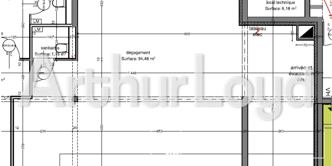 Bureaux - Location - OUISTREHAM - 14150 - 96.26-96.26 - 7919432