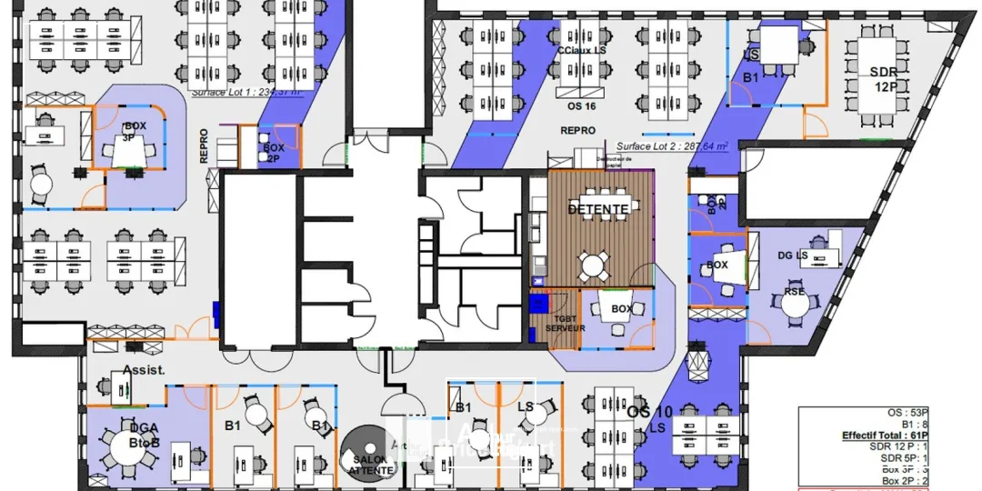 Bureaux - Location - DECINES CHARPIEU - 69150 - 162.67-1698.12 - 7958035