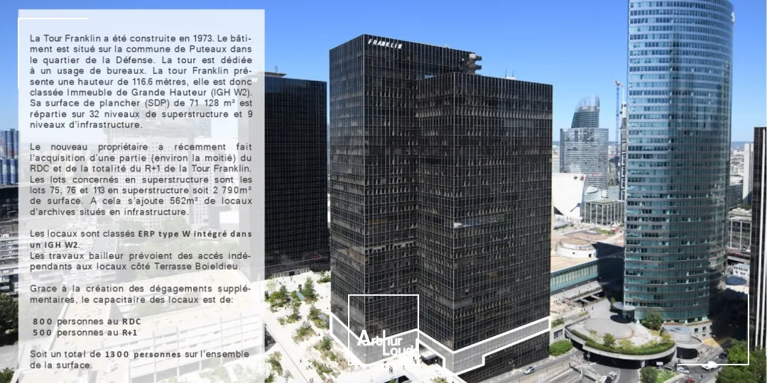 Bureaux - Vente - PUTEAUX LA DEFENSE - 92800 - 801-2748 - 7958917