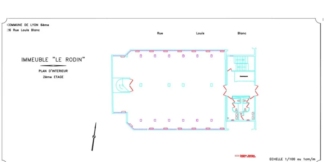 Bureaux - Location - LYON - 69006 - 157-157 - 7960260