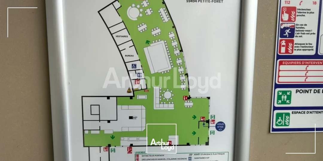 Locaux commerciaux - Location - PETITE FORET - 59494 - 560-560 - 7980099