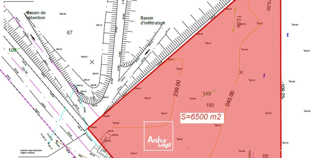Terrains - Vente - SAINT LAURENT DE MURE - 69720 - 2500-2500 - 7980301