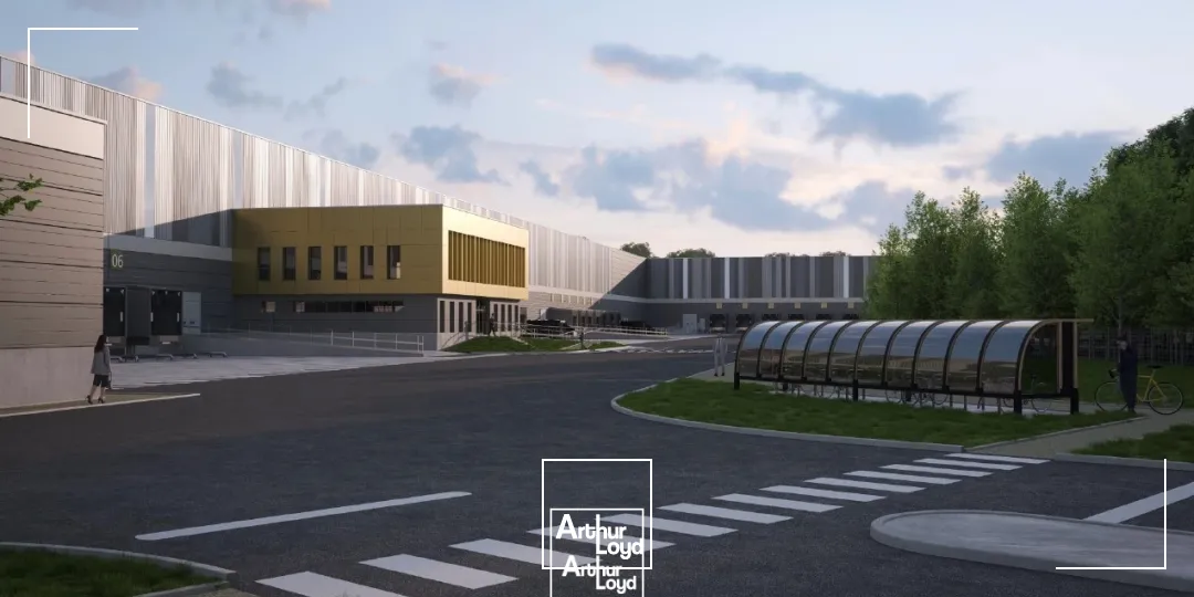 Plateforme logistique dernière génération à construire au Nord de Quimper