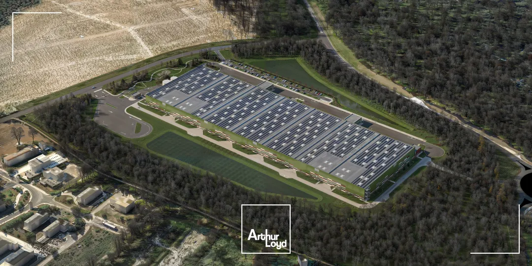 38 863 m² de logistique avec PC&ICPE purgés près d'Orléans