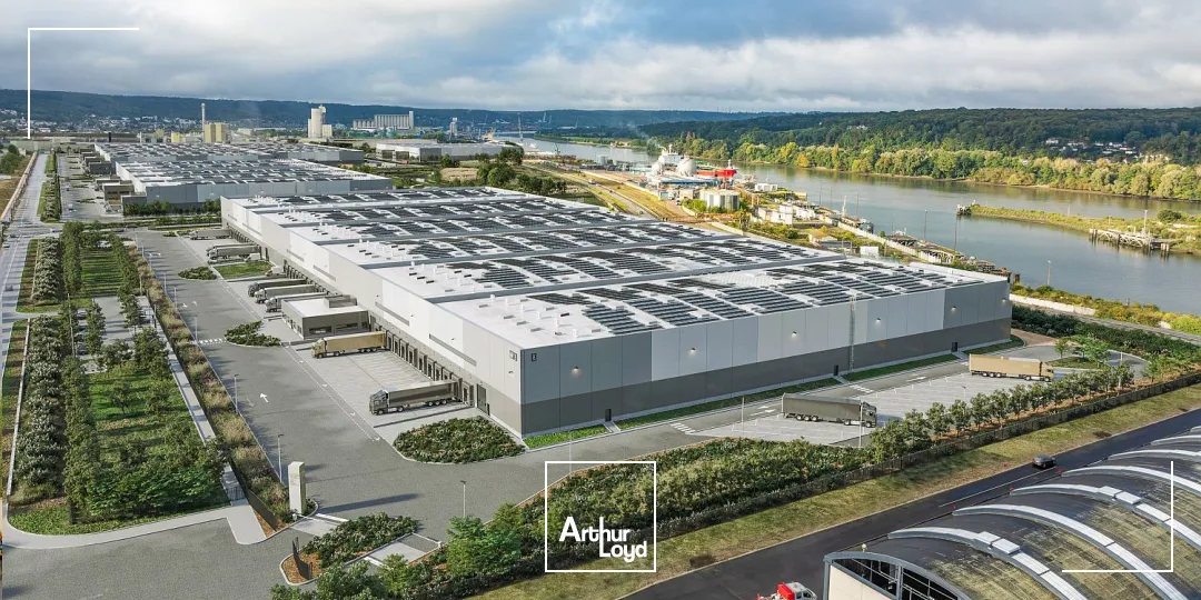 Plateforme logistique neuve à louer sur la commune de PETIT COURONNE