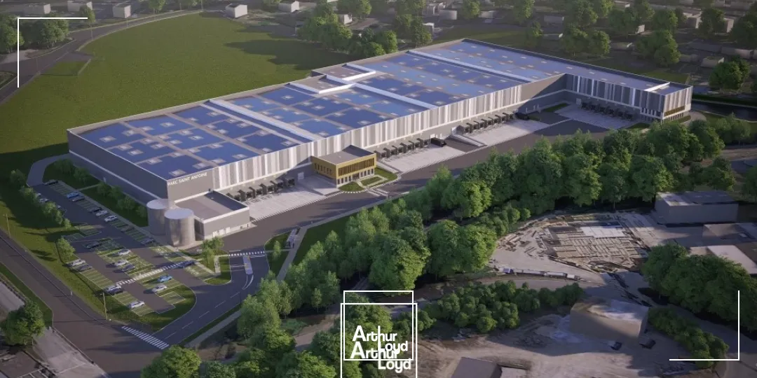 Entrepôt logistique à construire au nord de Quimper, disponible à la location, une commercialisation ALL