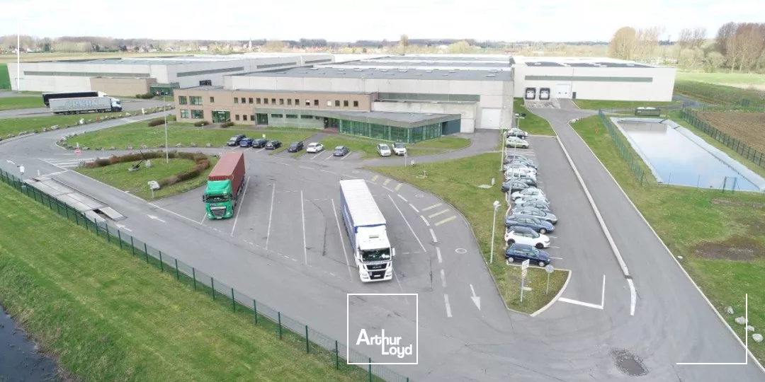 Loyer attractif pour un site logistique à louer au Sud-Ouest de Lille