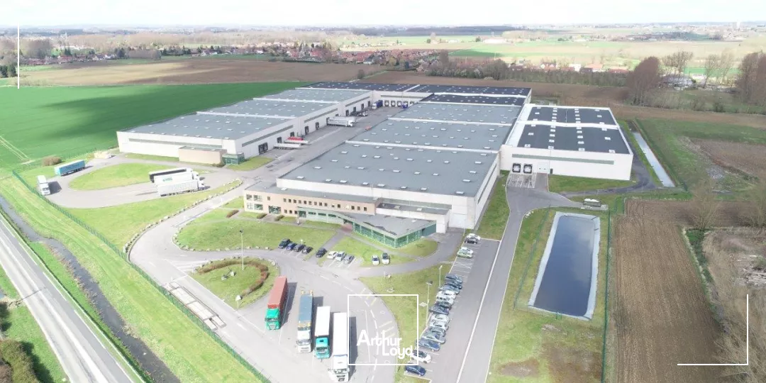 Loyer attractif pour un site logistique à louer au Sud-Ouest de Lille