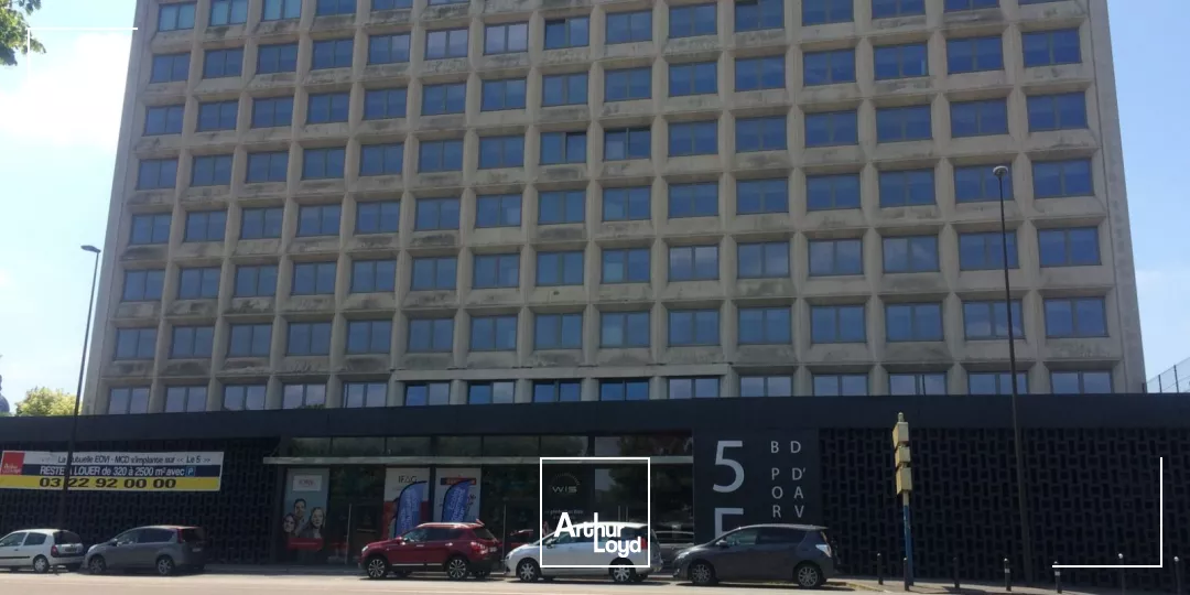 Des plateaux de bureaux a la location au sein d'un immeuble de 9 étage en Centre Ville d'Amiens 
