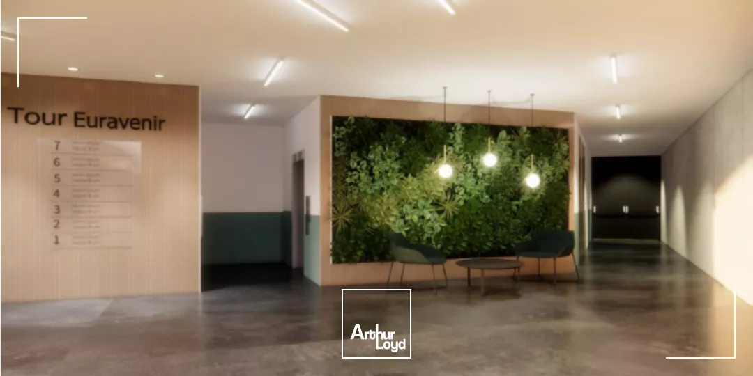 Tour Euravenir : Bureaux à Lille - Quartier d'affaire de Lille - EURALILLE - LILLE CENTRE 