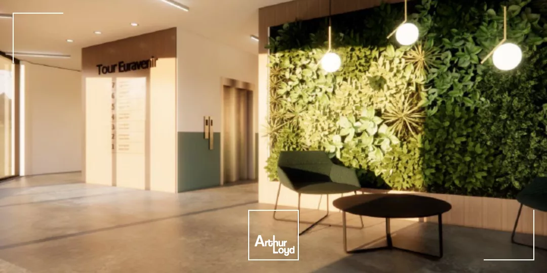 Tour Euravenir : Bureaux à Lille - Quartier d'affaire de Lille - EURALILLE - LILLE CENTRE 
