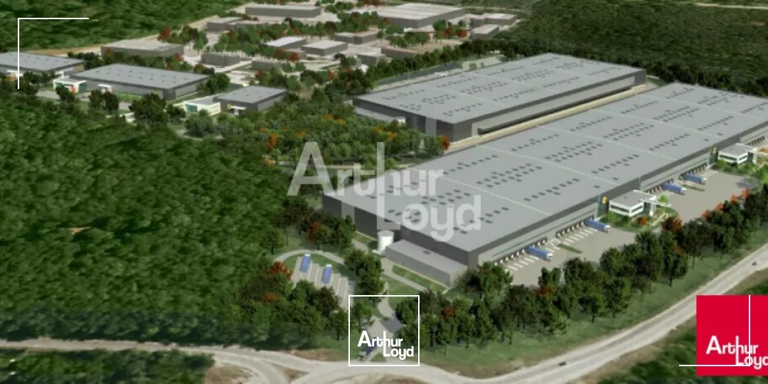 LAMOTTE BEUVRON ZA A71 - ENTREPOTS LOGISTIQUES 67024 M2 A LOUER - EMBRANCHE FER