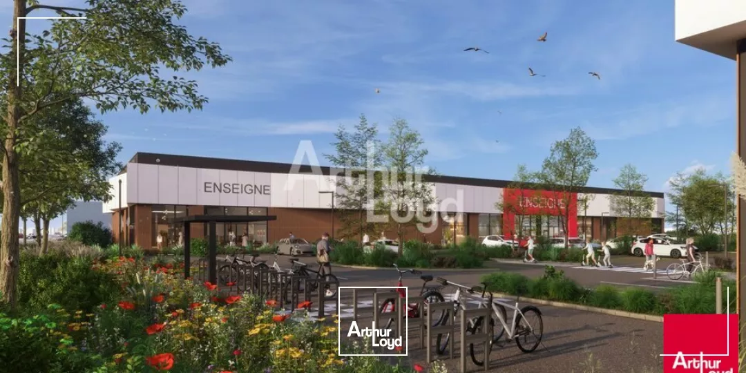 BLOIS NORD - LOCATION CELLULES COMMERCIALES 391 - 721 - 1381 - 1409 M² - ZONE COMMERCIALE