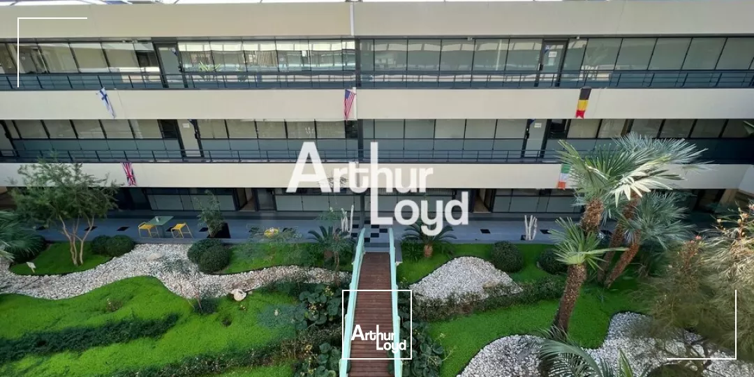 Plusieurs plateaux de bureaux disponibles à la location dès 122 m² Sophia Antipolis