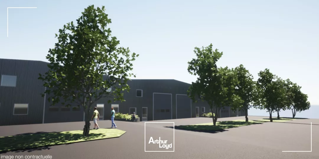 A VENDRE ou A LOUER : Bâtiment d'activité neuf à construire à Saint-Etienne