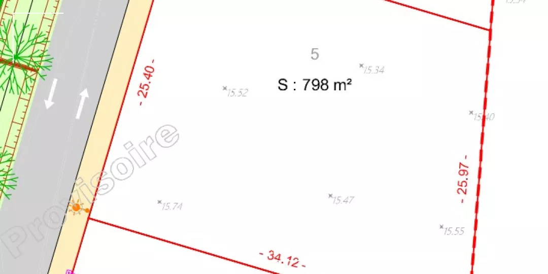 A vendre Terrain Nieul Sur Mer 798 m2