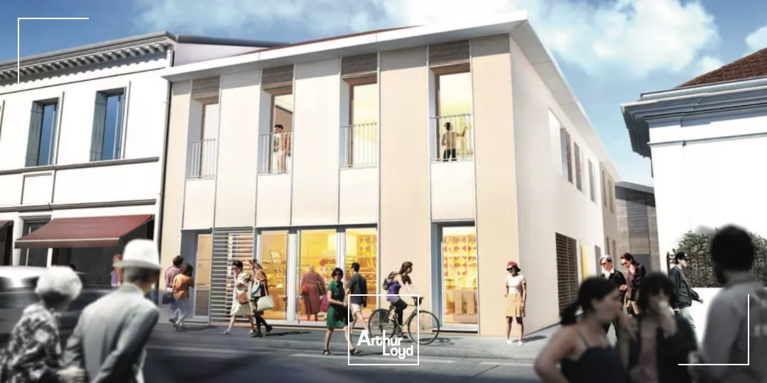 Local commercial ou professionnel à vendre en pied d'immeuble à Gujan-Mestras sur un axe très fréquenté