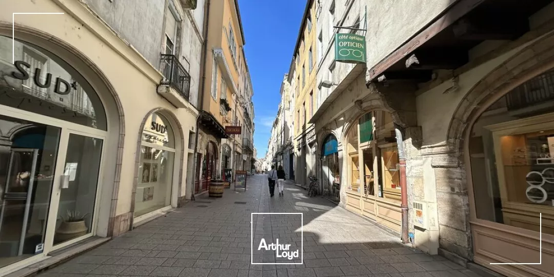 Emplacement N°1- rue piétonne-Local commercial