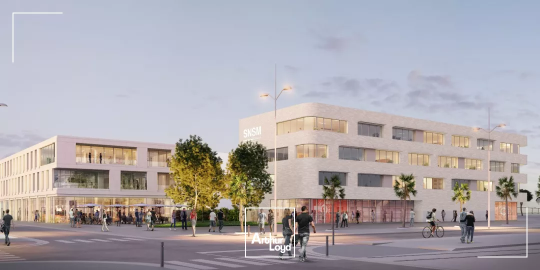 A LOUER BUREAUX COMMERCE ST NAZAIRE 250M2 A 800M2