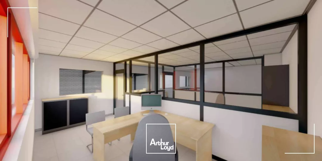 ACTIVITES - A LOUER - ZONE DE BRAIS - ST NAZAIRE - 400 M2 - BUREAUX