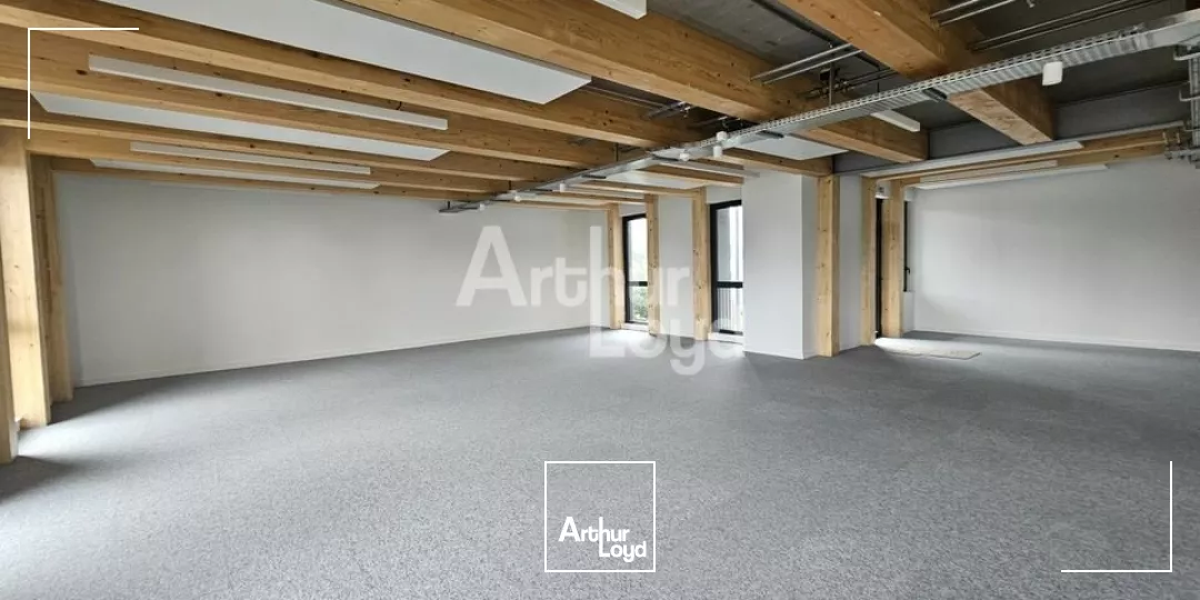 Angers Gare plateau de bureaux de 262 m² situé au rez-de-chaussée d'un programme neuf