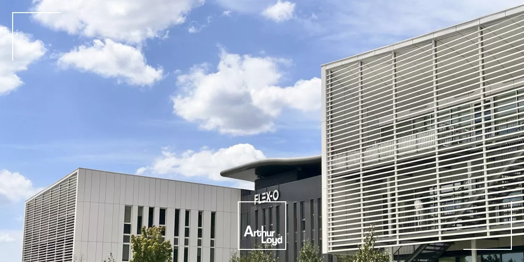 Plateaux de bureaux neufs et divisibles disponibles à la location à Mérignac au sein de l'opération du 45ème parallèle au pied de l'aéroport de Bordeaux-Mérignac