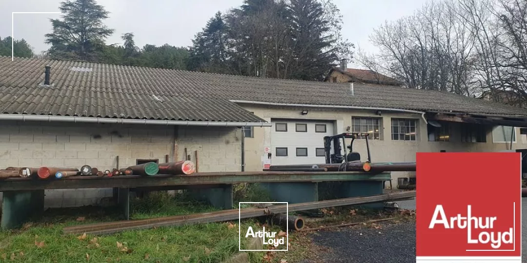 DROME PROVENCALE - A 30 KMS DE MONTELIMAR - A vendre un bâtiment industriel composé de deux bâtiments à usage d'entrepôts et bureaux.