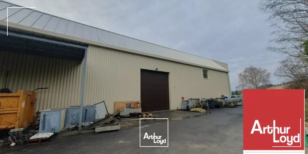 DROME PROVENCALE - A 30 KMS DE MONTELIMAR - A vendre un bâtiment industriel composé de deux bâtiments à usage d'entrepôts et bureaux.