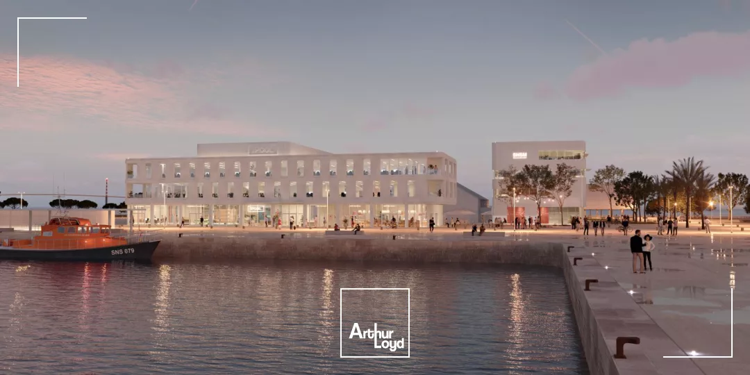 A LOUER BUREAUX COMMERCE ST NAZAIRE 250M2 A 800M2