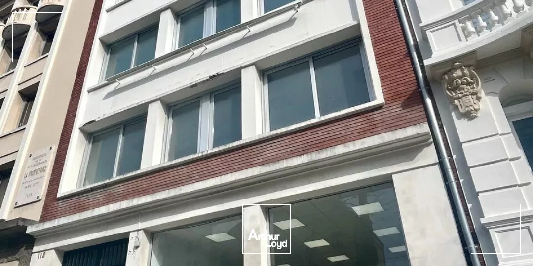 LE HAVRE / CENTRE-VILLE  À LOUER  BUREAUX 110 m²  BON ÉTAT 