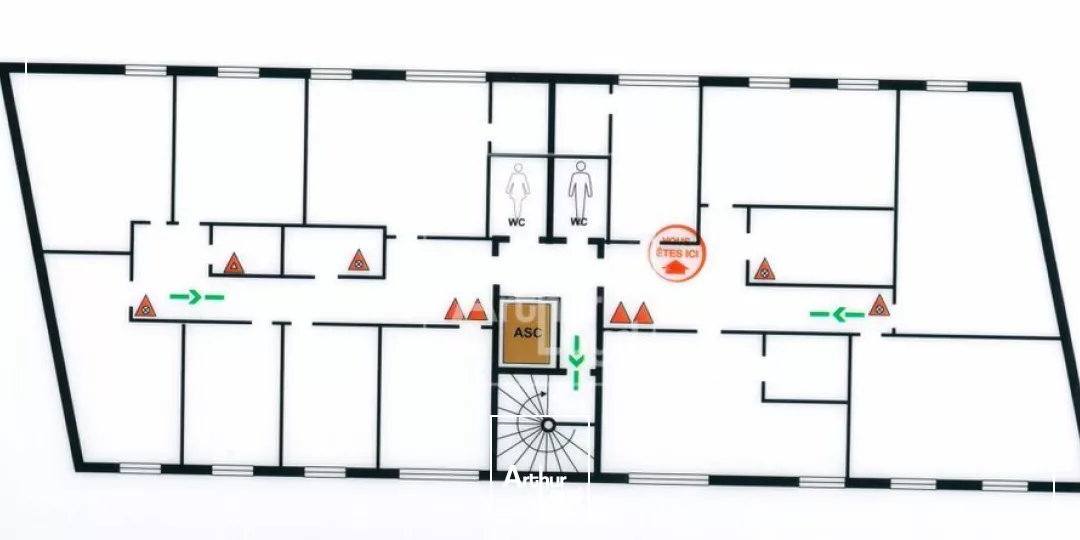 Bureaux à vendre - Proche gare 