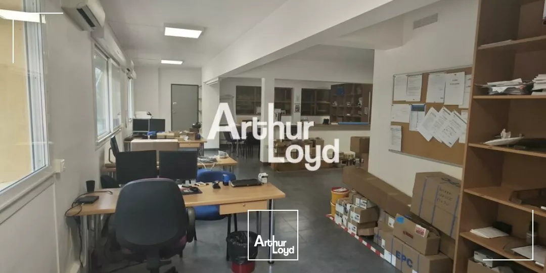 A LOUER BUREAUX OPEN SPACE AVEC ACCES PMR NICE QUARTIER DE LA MADELEINE. 206M² DE SURFACE DE BUREAUX