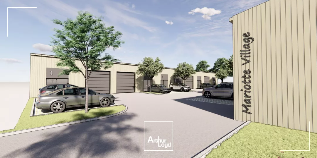 VEFA - LOCAUX D'ACTIVITE - 778 M² DIVISIBLES A PARTIR DE 127 M² - SARZEAU - VILLAGE MARIOTTE