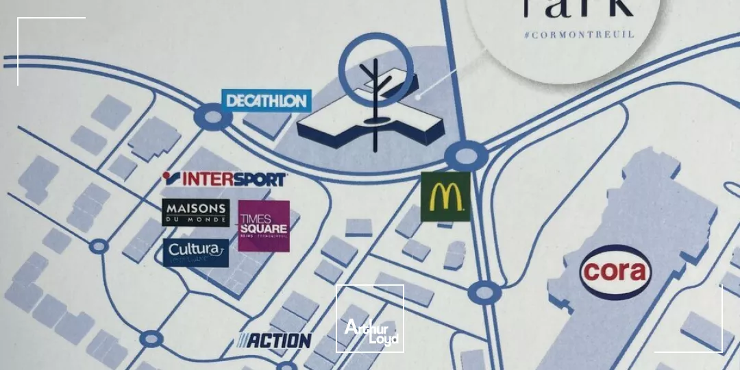 CORMONTREUIL - CELLULES COMMERCIALE DE 523M2 à LOUER