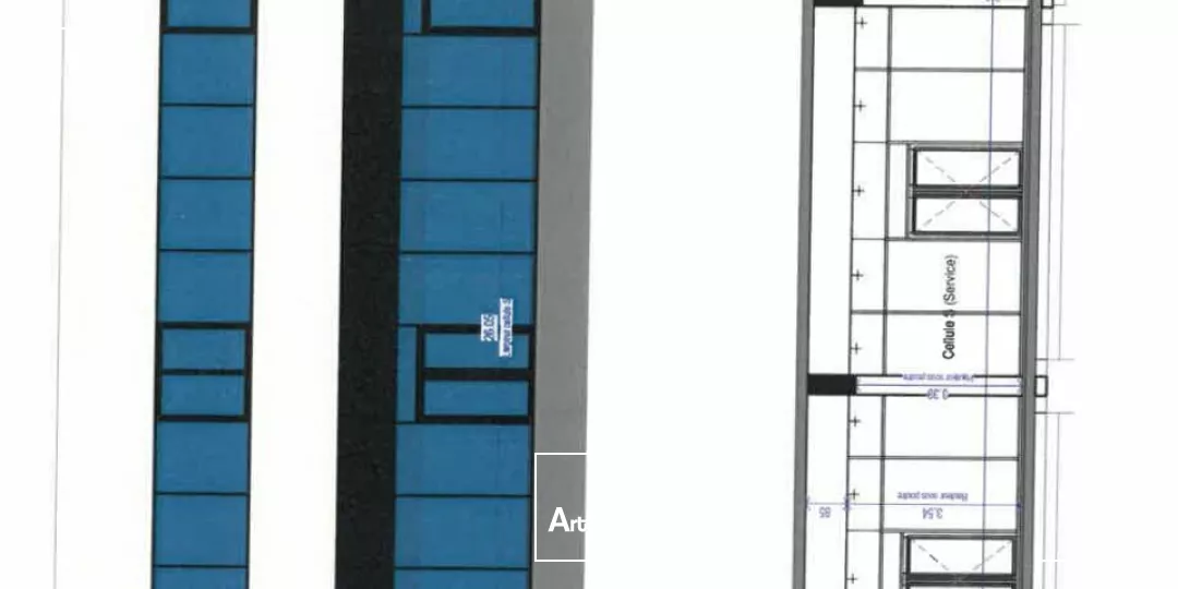 CORMONTREUIL - CELLULES COMMERCIALE DE 523M2 à LOUER