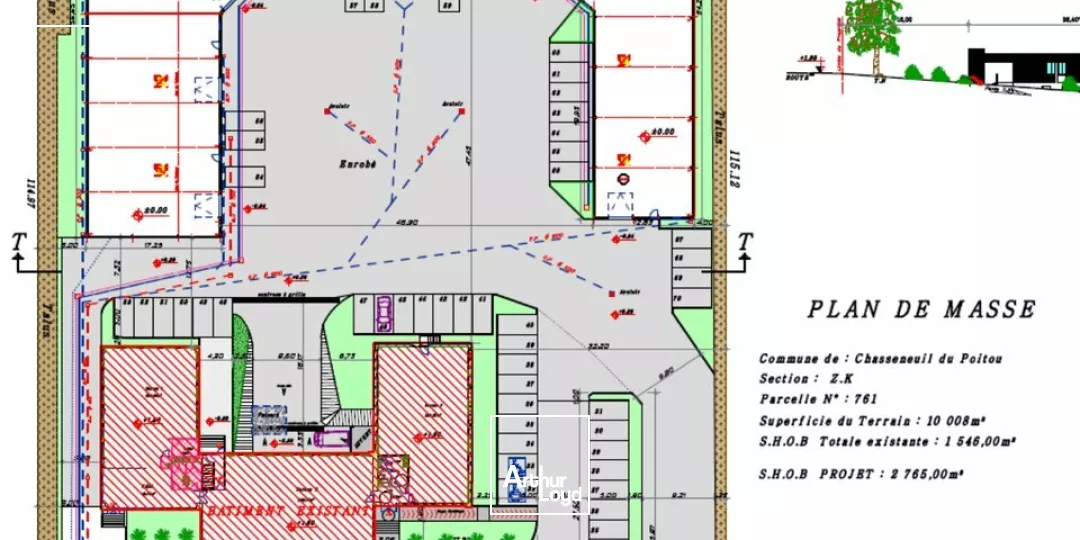 À VENDRE - LOCAL D'ACTIVITÉ DE 1939M² ZA CHASSENEUIL DU POITOU