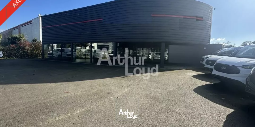 Excellente visibilité sur un axe très passant de la zone de la Rigourdière