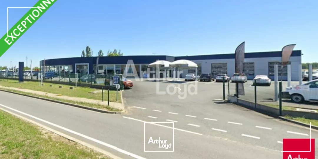 CHATEAUROUX ST MAUR CAP SUD - A LOUER - ESPACE D'ACTIVITE et COMMERCIALE de 1 600m² - 1998