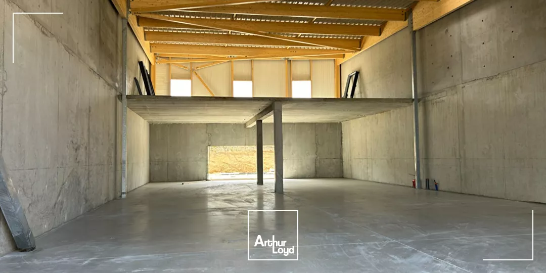 LOCAUX ACTIVITES 408 M² LAVALLOT A VENDRE