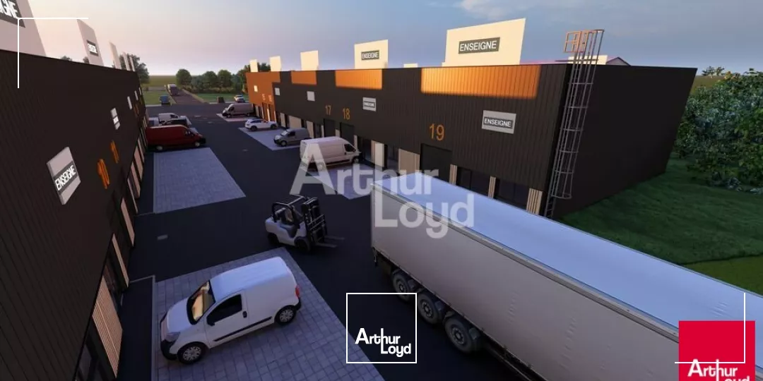 GOVEN - PARC D'ACTIVITES ECOPARK - CELLULES A L'ACHAT OU A LA LOCATION - DE 92 M² A 715 M²